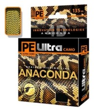 Плетеный шнур PE Ultra Anaconda Camo Desert 135м 0,14мм